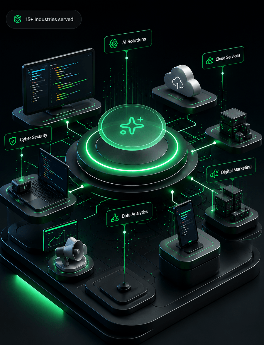Jaswik Technologies enterprise platform illustration
